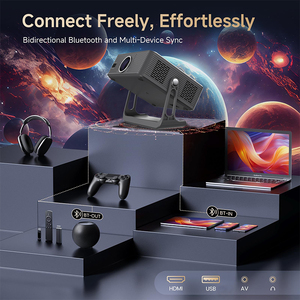 Máy chiếu thông minh Yinzam <span class=keywords><strong>T7</strong></span> 300 ANSI Lumens 1080P bản địa Android 13.0 mini tự động lấy nét Keystone Wifi 6 và dành cho 5.2 Bluetooth - Product Image 4