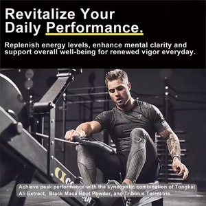 สารสกัดตองกัตอาลี OEM แบรนด์ส่วนตัว 200:1 แคปซูล 700 มก. สารต้านอนุมูลอิสระและเพิ่มพลังงาน 100 แคปซูล/ขวด สำหรับผู้ชาย - Product Image 2