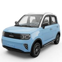 Voiture électrique compacte 4 portes en alliage d'aluminium avec moteur 60V 1000W, faible vitesse, sans permis requis, prix usine