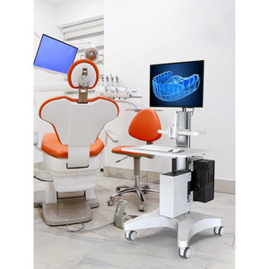 รถเข็นทันตกรรมเคลื่อนที่ Lm Dental รุ่น Oc-1t-Ups ปรับระดับความสูงได้ โครงโลหะ ล้อ 4 ล้อ เฟอร์นิเจอร์โรงพยาบาล ดีไซน์ร่วมสมัย - Product Image 5