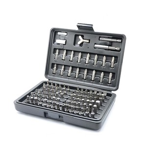 Lot de 100 embouts de tournevis de sécurité anti-effraction, avec tige hexagonale de 1/4 po, pour perceuses électriques, visseuses et tournevis manuels - Product Image 1