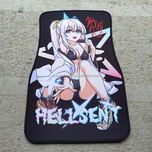 Alfombrillas de Coche Personalizadas con Estampado de Dibujos Animados de Anime Japonés - Product Image 1
