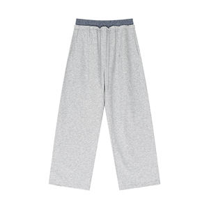 Streetwear <b>Jogger</b> Straight Leg Sweatpants High Quality Drawstring Sweatpants <b>Cheap</b> Wholesale Sweatpants for Men - Product Image 5