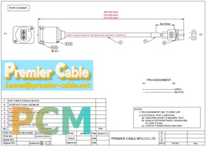 Kabel Panel Mount XT60 Male to Female Seri D 16AWG UL2464 Kabel Ekstensi Daya DC Arus Tinggi untuk Sistem Energi Drone RC EV - Product Image 6