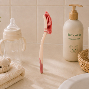 Brand New PP TPE <b>Bottle</b> <b>Brush</b> Non-scratch <b>Bottle</b> <b>Brush</b> Baby <b>Bottle</b> Cleaning <b>Brush</b> with Handle Cleaning for cups <b>bottles</b> nipples - Product Image 1