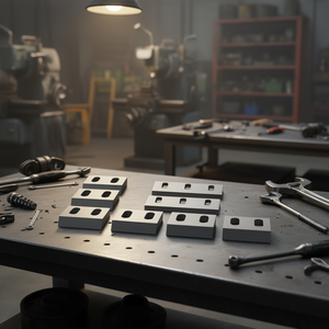 Kit de lames pour broyeur, 6 mobiles, 2 fixes, lames SKD-11, modèle 250 ABS industriel D0100X3W3J6 3.0 - Product Image 2