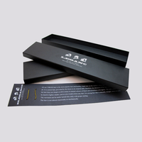 Boîtes de paquets d'extension de cheveux de marque privée tissage emballage logo personnalisé