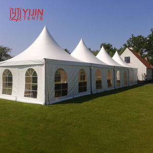 Tente Pagode Blanche en PVC de Style Arabe pour Mariages et Événements 4m x 4m 5m x 5m - Product Image 6