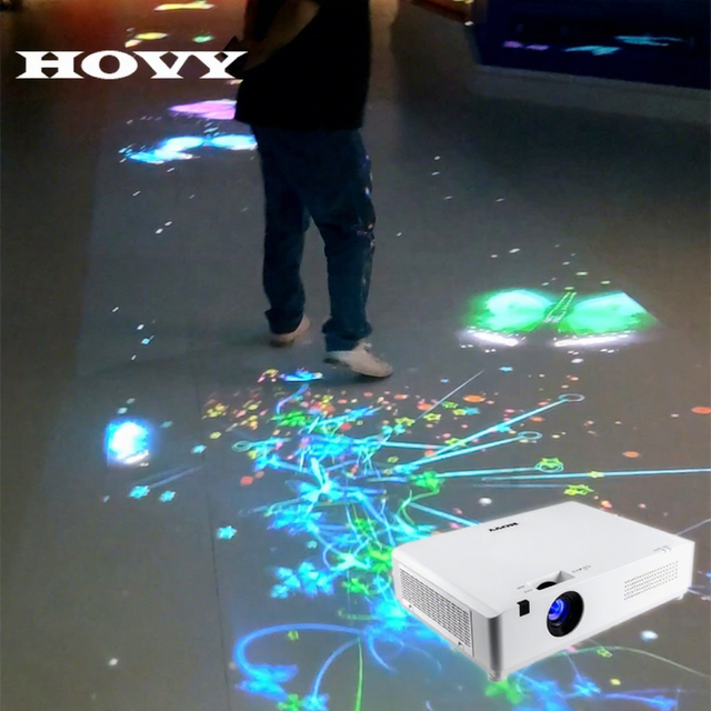 HOVY 2K HD Customized Interactive Restaurant Projection - Immersive Space System Solution