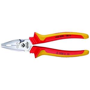 GEDORE SB VDE 8250-180 H Pince combinée VDE Power avec manchons isolants VDE 180mm - Product Image 1