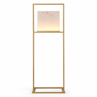 Lampe sur pied LED minimaliste moderne, cadre en aluminium et acrylique, abat-jour en verre, globe blanc, température de couleur réglable, lampe personnalisable