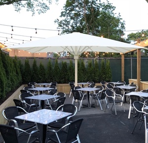 New Square ombrellone 3M 4M 5M 6M alluminio Patio Led ombrelli per terrazza - Product Image 5