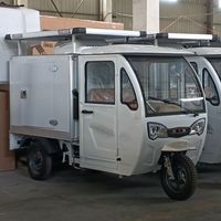 Tricycle électrique réfrigéré automatique neuf et économique pour la vente de yaourt glacé, fabriqué en Chine