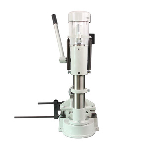 Machine à tenonner et mortaiser multifonctionnelle pour le travail du bois, avec fonction de perçage et de rainurage, petite, manuelle, de type banc, à moteur central - Product Image 3