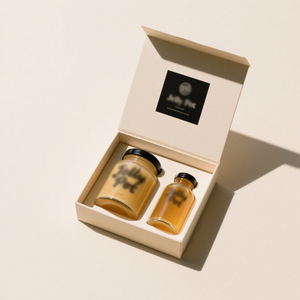 Scatola Regalo di Lusso in Cartone Rigido per Bottiglia o Vaso di Miele con Stampa Logo Personalizzata - Product Image 2
