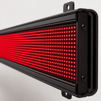 Letrero LED Impermeable para Exteriores IP65, Letrero Desplazable Programable P10 para Gasolinera o Tienda