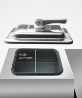 Máquina Marinadora de Carne al Vacío de Acero Inoxidable, Aprobada para Restaurantes, para Marinar y Salar Pollo Frito