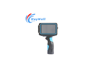 Imprimante à jet d'encre portable, codeur à jet d'encre portable pour boîte en carton, code de date, numéro de lot, impression de code QR, machine de codage
