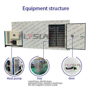 Máquina secadora de bandejas de menor precio Fungi Armillaria Mellea Equipo de secado de hongos - Product Image 2