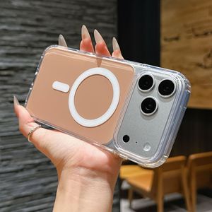 HEYBINGO Custodia Magnetica in Cristallo <span class=keywords><strong>per</strong></span> Telefono, Cover Protettiva in TPU Acrilico Anti-Caduta <span class=keywords><strong>per</strong></span> <span class=keywords><strong>iPhone</strong></span>, Confezione Retail, Ordine Piccolo Lotti - Product Image 5