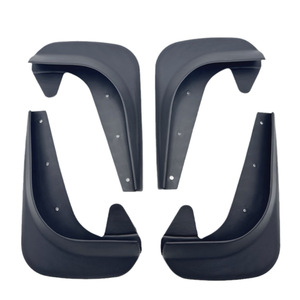 Universal 4-Piece <b>Plastic</b> Mudguards For Car Tire Retrofit Anti-Splash <b>Wheel</b> Dust Shields - Product Image 4