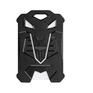 TikTok cross-border diamond-shaped <b>ID</b> card <b>holder</b> with heavy-duty tactical badge roll keychain - Product Image 5
