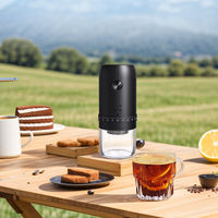 Moulin à café et à épices automatique portable réglable, alimenté par USB, machine électrique multifonctionnelle pour la maison, l'extérieur, l'hôtel, la voiture