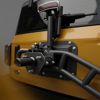 Support de roue renforcé professionnel pour Ford Bronco 21-24, en acier haute résistance, pour pneus surdimensionnés de 35 à 37 pouces