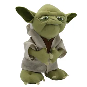 El despertar de la fuerza Caballero Jedi Yoda Masters de felpa muñecas 20cm bebé juguetes de Yoda