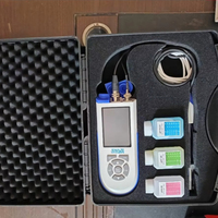 Amaze Instruments pH-mètre numérique portable avec affichage de la température, étui de transport, kit d'étalonnage complet - Personnalisable OEM 0,01pH