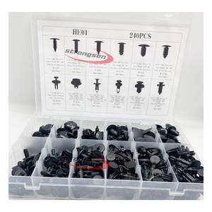 240個自動ファスナークリップリテーナークリップトリムクリップユニバーサル部品トヨタ/ホンダ/GM/フォードシール用 - Product Image 5