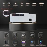Android 12.0 Everycom Q10W Max Smart WIFI Portable Home Cinéma Cinéma Android 4K Projecteur LED 1080 Projecteur 4K Projecteur