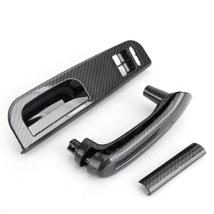 Panel de interruptores de manija de puerta Volkswagen GQT018, pieza de repuesto de ABS negro para Jetta Golf 4 MK4, volante a la izquierda - Product Image 1