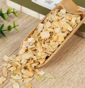 Mất Nước Rau 10*10Mm Khô Trắng Hành Tây Lát Màu Xanh Lá Cây Hành Tây Mảnh Quy Trình Quảng cáo Fssc/ISO/Kosher/Halal Chứng Nhận Cấp Thực Phẩm - Product Image 1