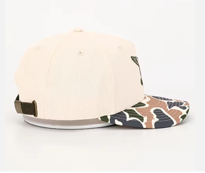 Custom <b>Men</b> Camo Duck <b>Hat</b> High Quality 5 Panel Curved Camo Brim Gorras <b>Baseball</b> Cap Animal Plain Embroidery Logo Unisex Dad <b>Hat</b> - Product Image 3