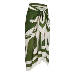 Pareo <span class=keywords><strong>de</strong></span> Playa con Diseño Personalizado <span class=keywords><strong>de</strong></span> Hawái y Tahití, 100% Rayón, Sarong para Playa - Product Image 2