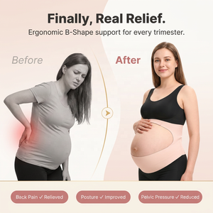 Faja <span class=keywords><strong>de</strong></span> Maternidad, Banda <span class=keywords><strong>de</strong></span> Soporte para el Vientre Durante el <span class=keywords><strong>Embarazo</strong></span>, Alivio del Dolor <span class=keywords><strong>de</strong></span> Cadera, Elástica, <span class=keywords><strong>de</strong></span> Spandex, para Embarazadas <span class=keywords><strong>de</strong></span> 20 <span class=keywords><strong>Semanas</strong></span> - Product Image 2