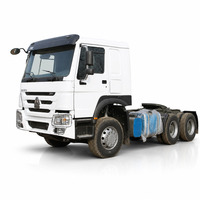 Truk Traktor Sino Truck Howo 400HP 430HP 6x4 LHD RHD Bekas dan Baru 6*4 10 Roda 371 380 HP