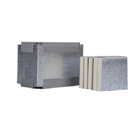 Panneau de mousse de polyuréthane de feuille d'aluminium ignifuge de haute qualité