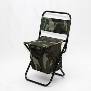 Personnalisé Extérieur Haute Qualité Luxe Pliable Portable Pliant Randonnée Plage Pêche Voyage <span class=keywords><strong>Camping</strong></span> Chaise Tabouret avec Sac Glacière - Product Image 1