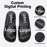 Sandalias EVA con Logotipo Personalizado, Certificación BSCI SMETA, Ecológicas, Antideslizantes, Ligeras, Unisex, Venta al Por Mayor Directa de Fábrica
