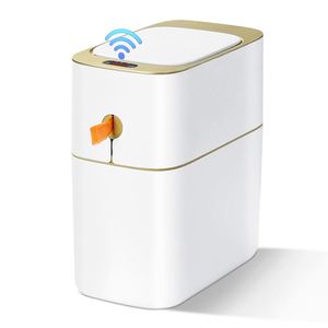 Cubo de Basura Inteligente Plegable con Sensor de Inducción Automático, Tapa Ecológica, Batería Recargable, para Hogar, Oficina y Exteriores - Product Image 1