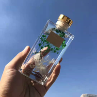 Diffuseur de parfum carré Aroma Flat Square 150ml sans flamme avec bouchon en verre
