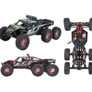Coche RC de Alta Calidad de 4 Canales 4x4 Todoterreno, Vehículo Eléctrico Monster Crawler de Grado Experto, Alcance de 40m, Listo para Usar con Control Remoto - Product Image 6