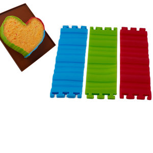 Combined Cake Mold Set 3-Piece <b>Silicone</b> Roll Mat Heart Shape <b>Baking</b> Tools Oven Safe Home Use - Product Image 1