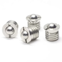 Acier inoxydable M5 M6 M8 M10 M12 M16 Filetage Métrique Fente Bride Tpye Chargé Ressort Presse Bille Piston Vis