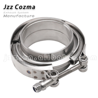 Collier de serrage en V avec bride mâle-femelle en acier inoxydable 304, kit de bride en V pour échappement, turbo, downpipes, silencieux
