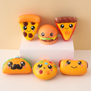 Juego de Juguetes Blandos y Aromáticos de Pan de Alta Calidad, Juguete Antiestrés Realista de Tostada con Mantequilla, Decoración de Escritorio, Juguetes para Apretar de TPR, Juguetes Promocionales - Product Image 4