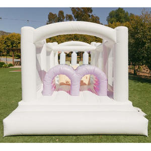 Большая Коммерческая комбинированная надувная полоса препятствий с горкой для детей, взрослых, надувной замок, полоса препятствий на открытом воздухе - Product Image 2