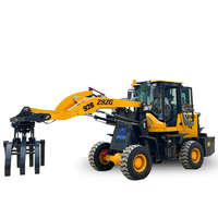 Forst maschinen Log Forwarder Mini Crawler Loader Crane Log Grab 4 Tonnen 5 Tonnen Crawler Dumper Truck Preis zu verkaufen